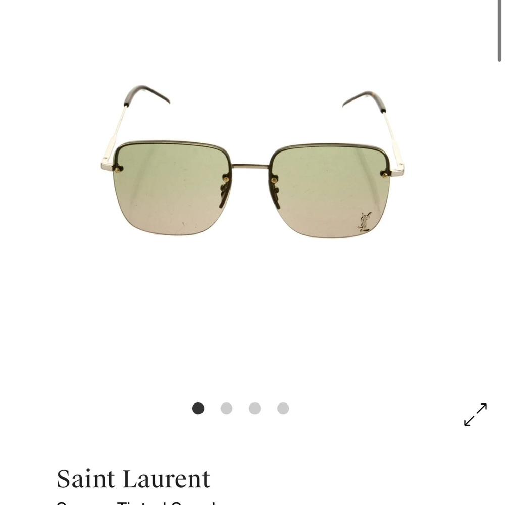 Saint Laurent Green Sunglasses